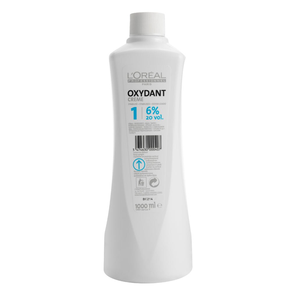 L'Oréal Professionnel Oxydant Creme Developer 20 Vol 6% 1000ml