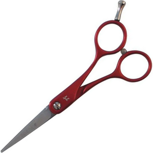TRI Colour Line Classic Straight Scissors Red 5 Inch