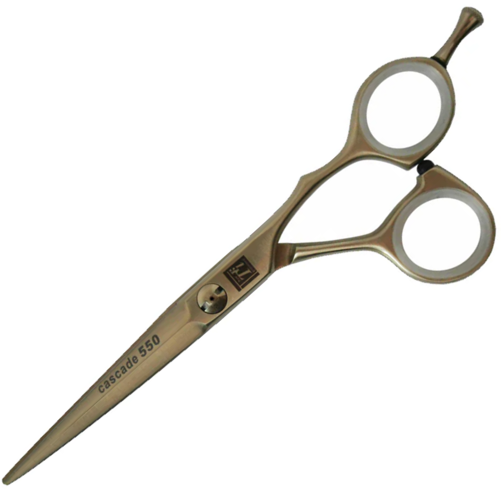 TRI Cascade Champagne Offset Scissors 5.5 Inch