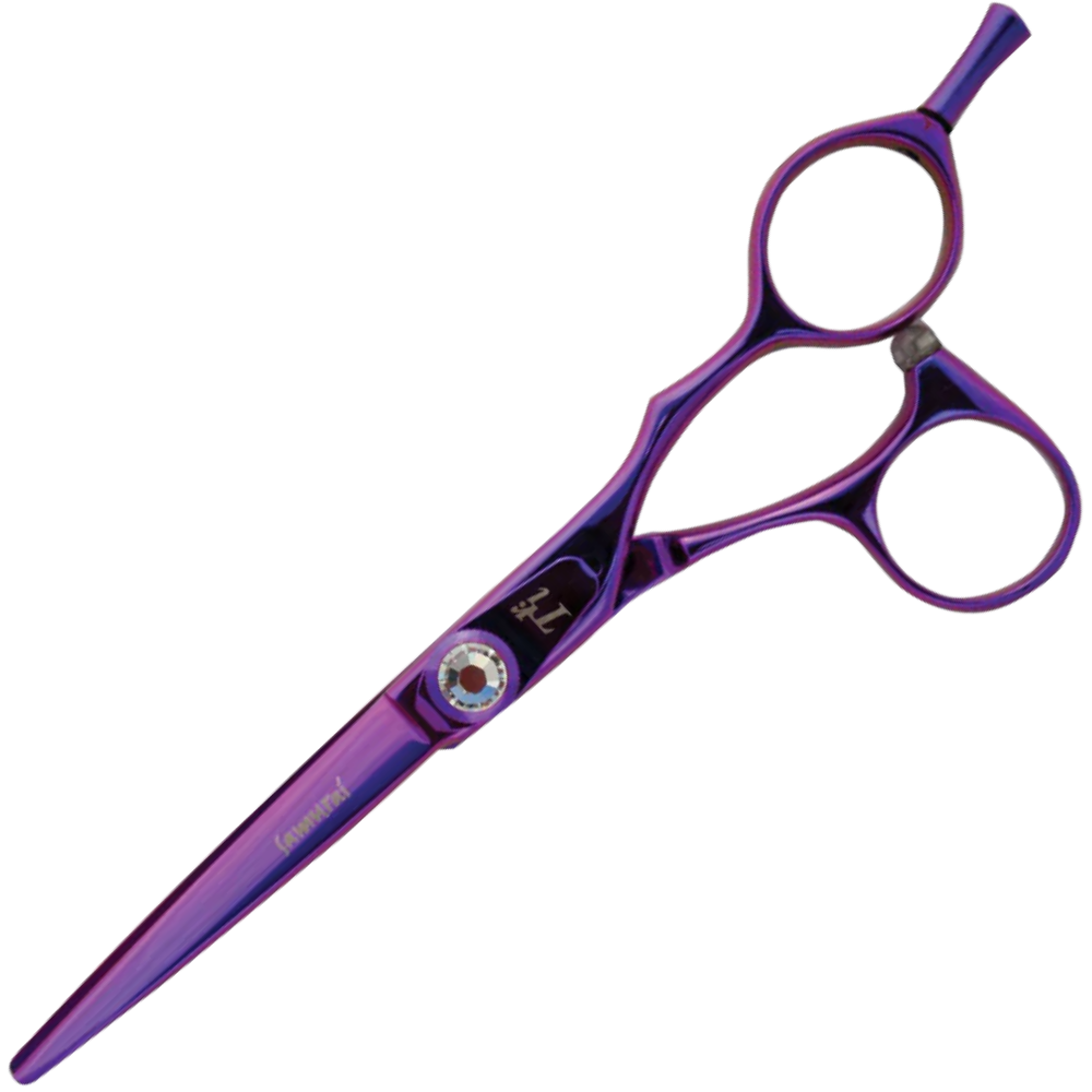 TRI Samurai Scissors Metallic Purple 5.5 Inch