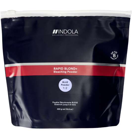 Indola Profession Rapid Blond+ Bleaching Powder Blue 1:2 450g