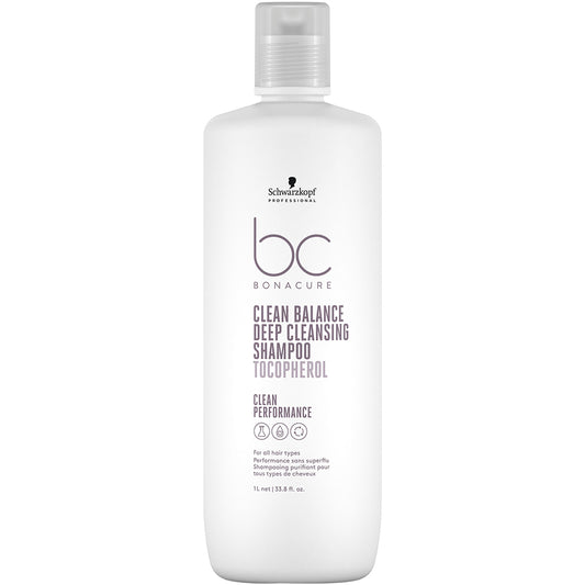 Schwarzkopf Professional Bonacure Clean Balance Deep Cleansing Shampoo 1000ml