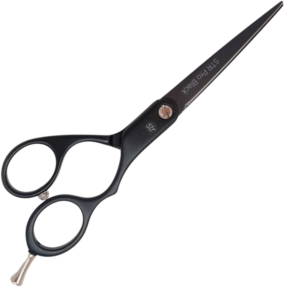 STR Pro Scissors Black 5.5 Inch