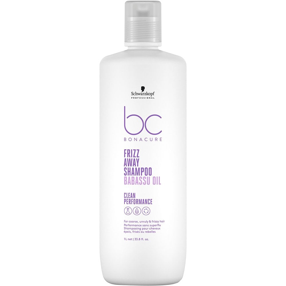 Schwarzkopf Professional Bonacure Clean Frizz Away Shampoo 1000ml