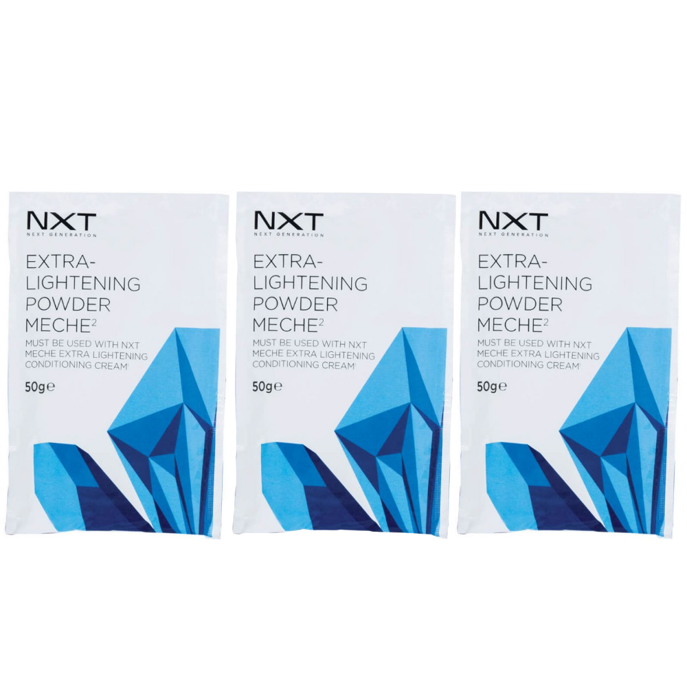 NXT Mèche Extra-Lightening Powder Sachets 3 Pack