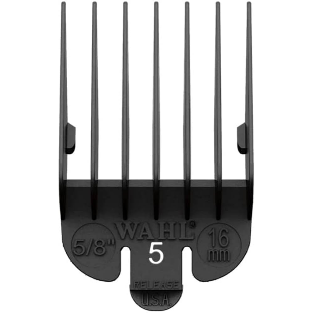 Wahl Professional No.5 Grade Comb Attachment Black
