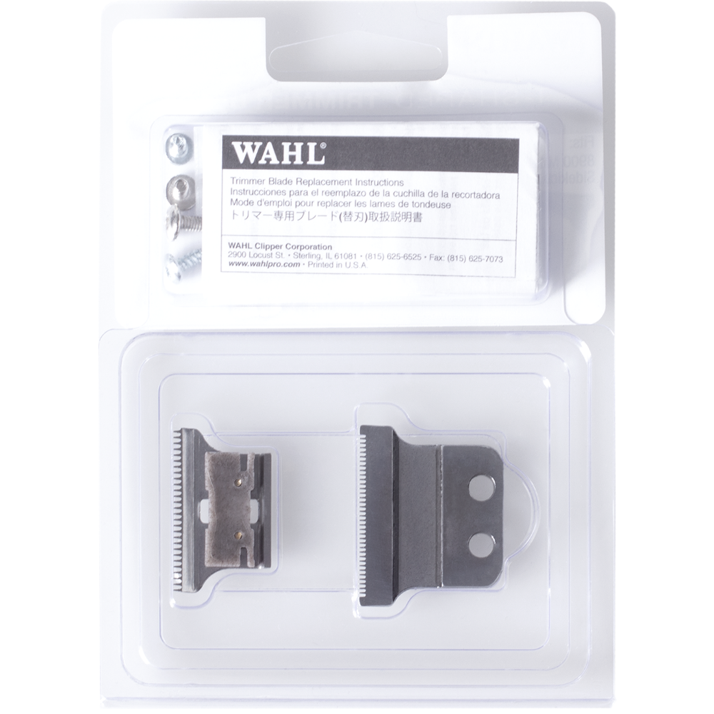 Wahl Professional T-Shaped 2-Hole Detailer Trimmer Replacement Blade Set 1062-1101 0.4mm