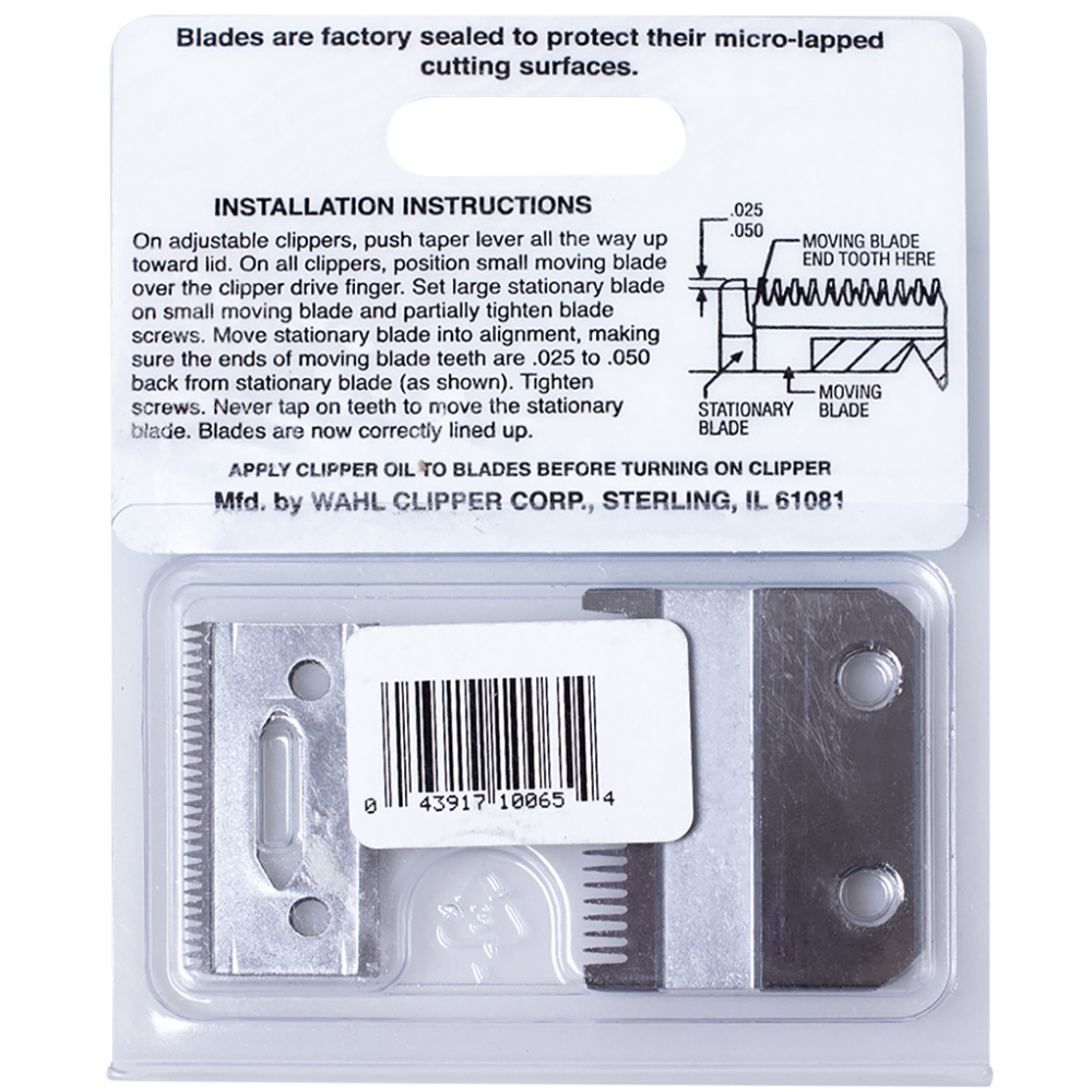 Wahl Professional Super Taper 2 Hole Blade Set