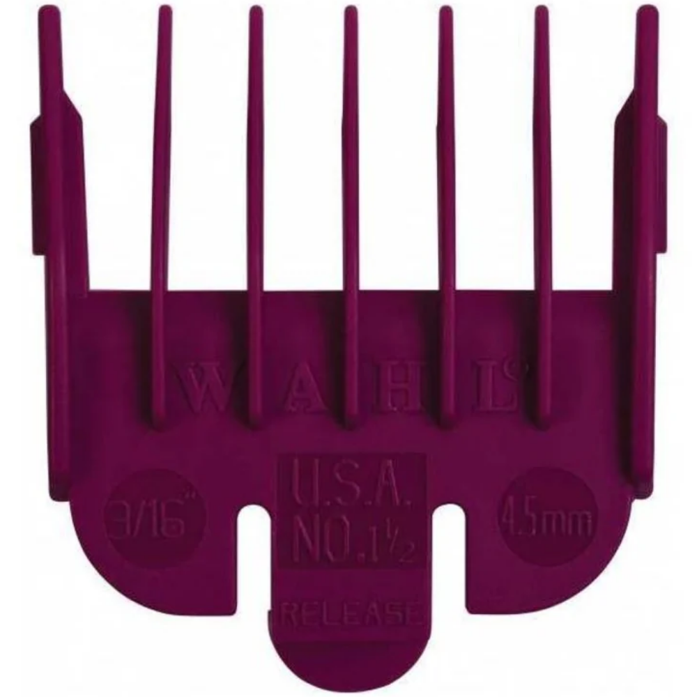 Wahl Professional No. 1.5 Grade Comb Attachment Purple