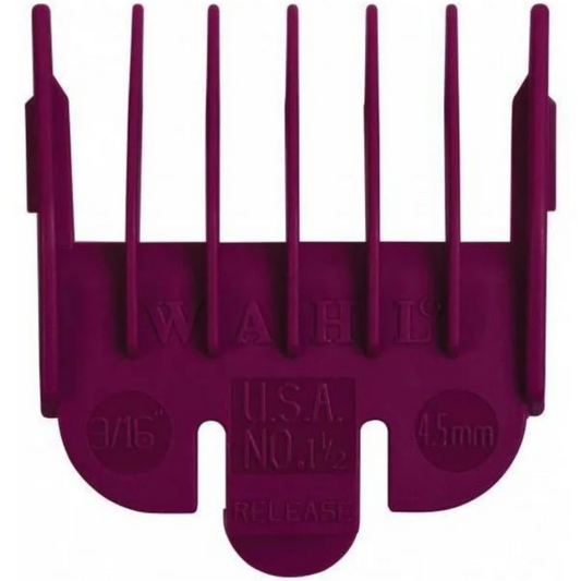 Wahl Professional No. 1.5 Grade Comb Attachment Purple
