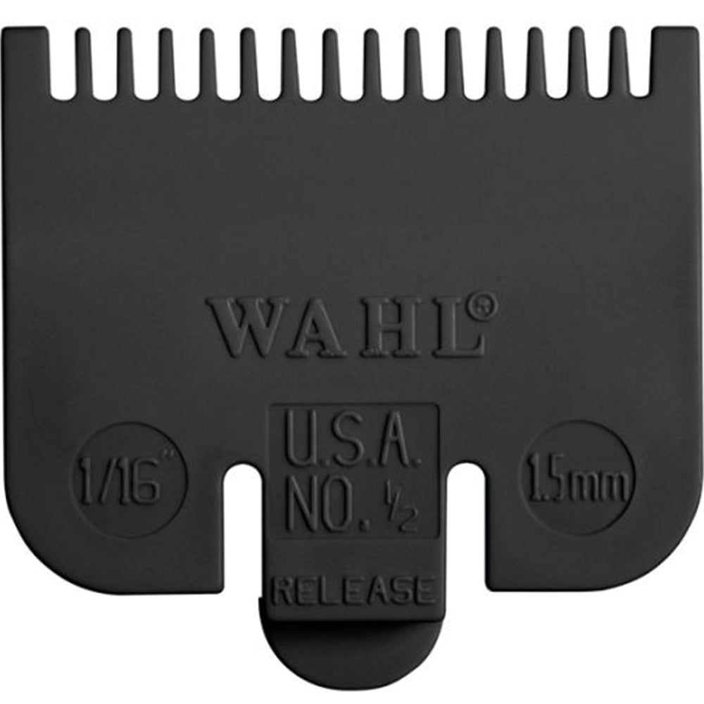 Wahl Professional Grade Comb Attachment 0.5 Black