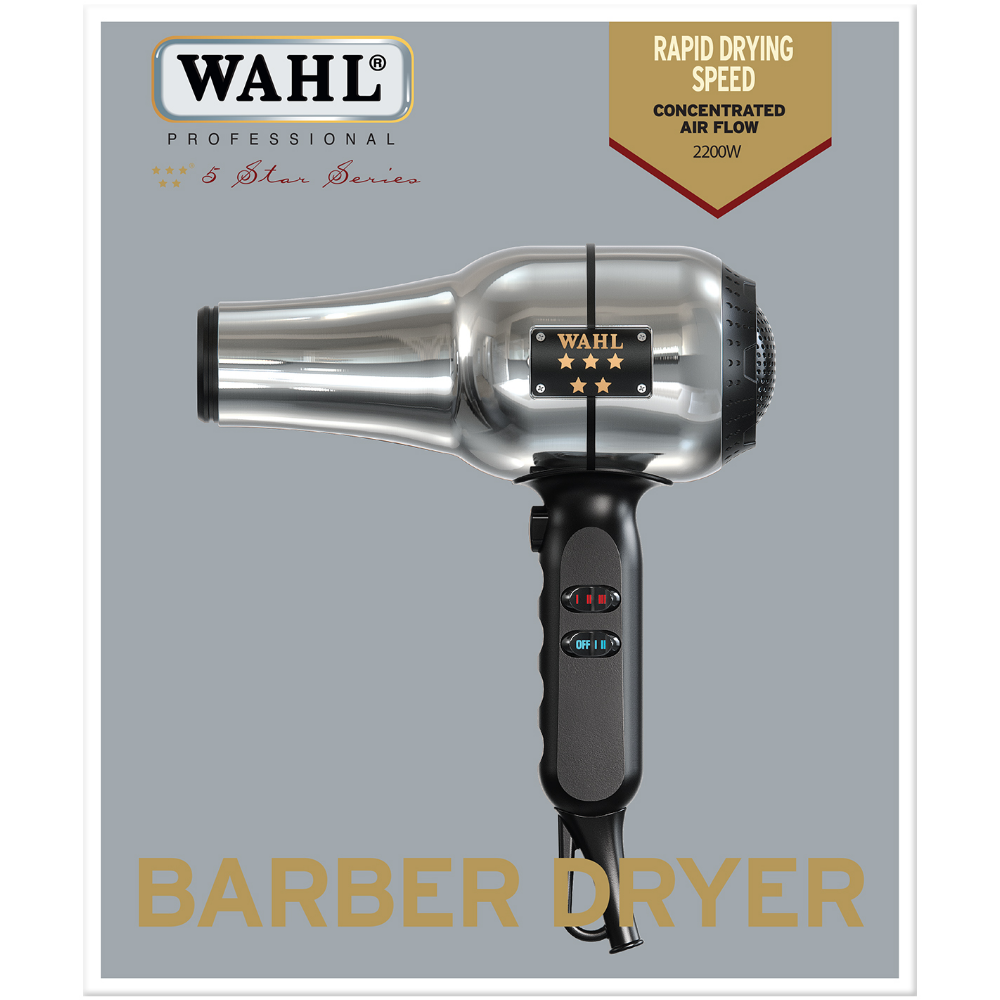Wahl Professional 5 Star Barbers Hair Dryer 2200W