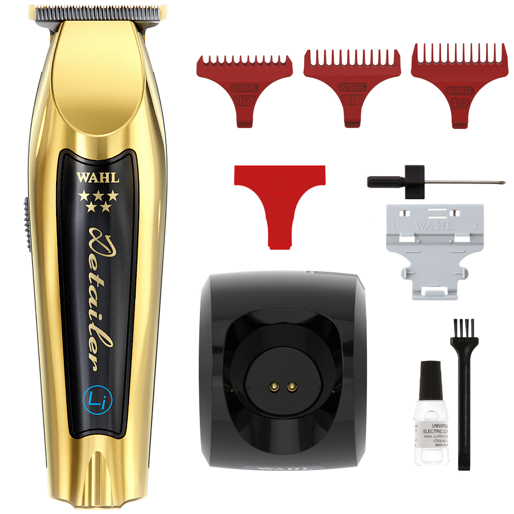 Wahl Professional Detailer Li Cordless Trimmer Gold