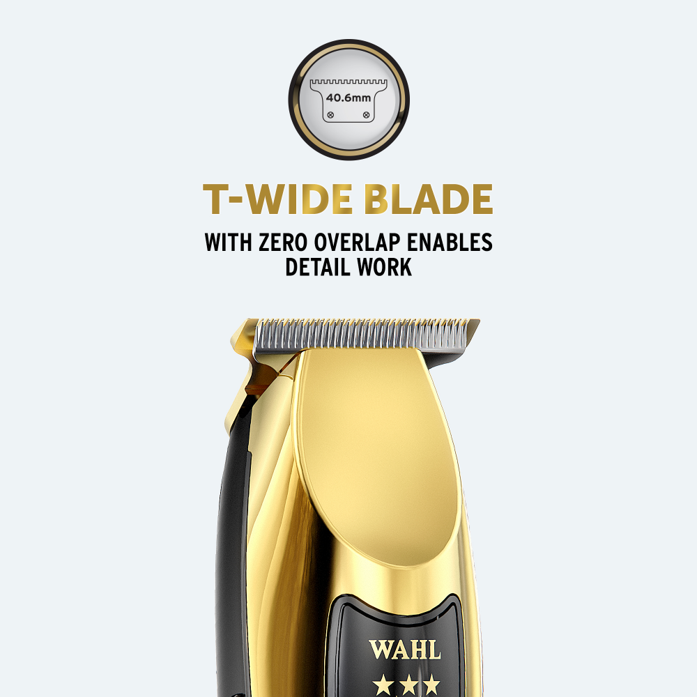 Wahl Professional Detailer Li Cordless Trimmer Gold