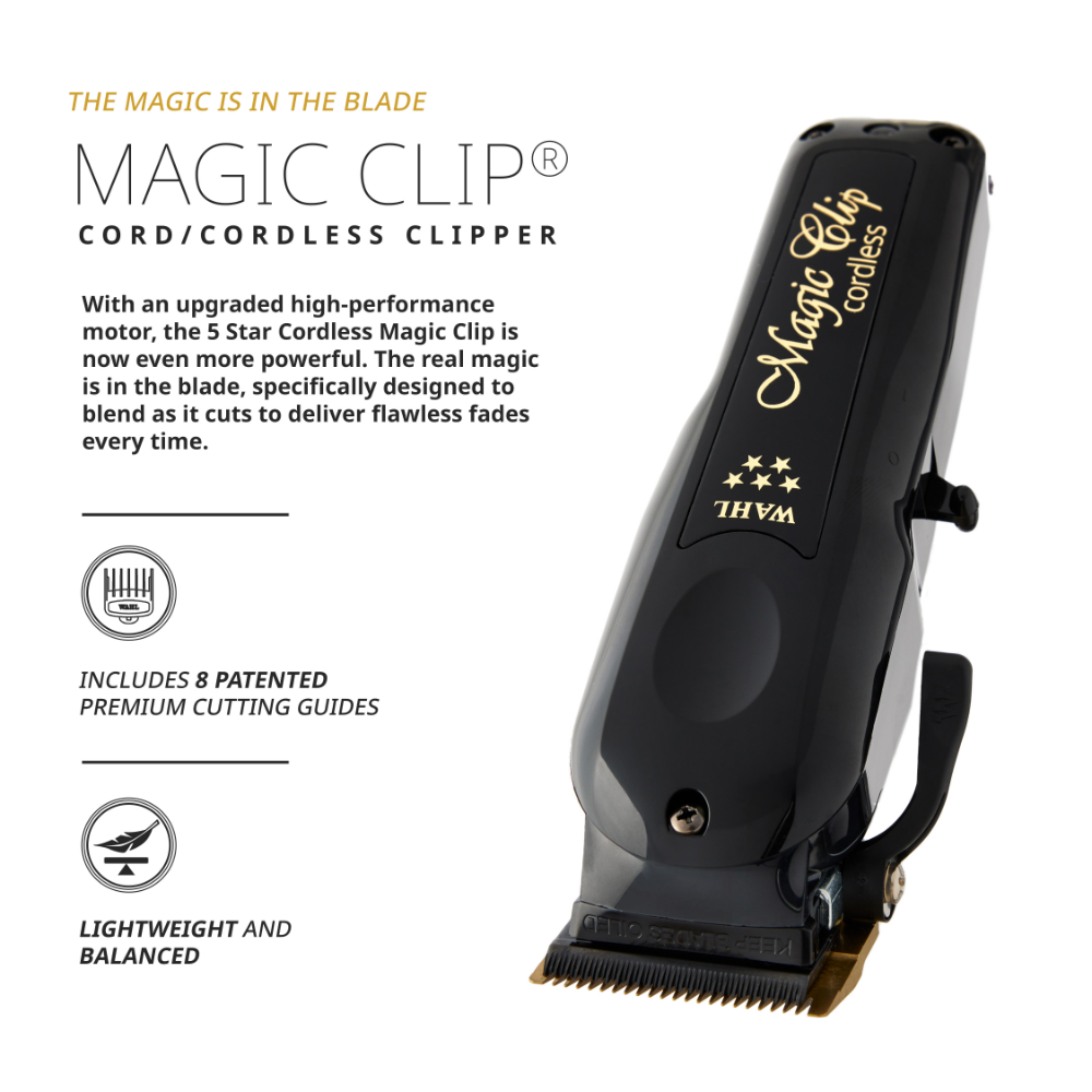 Wahl Professional Magic Clip Cordless Clipper Black