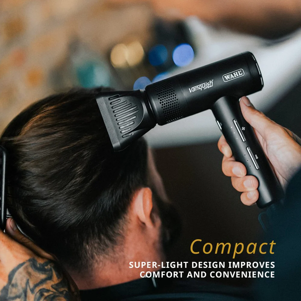 Wahl Professional Vanquish Compact Hair Dryer Black