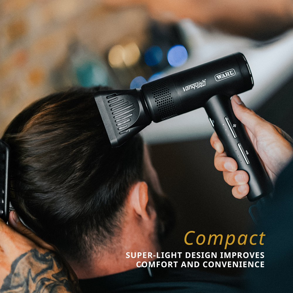 Wahl Professional Vanquish Compact Hair Dryer Black