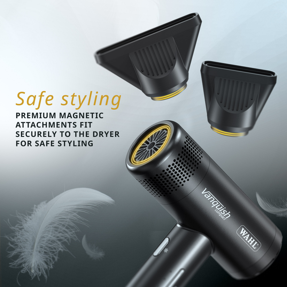 Wahl Professional Vanquish Compact Hair Dryer Black