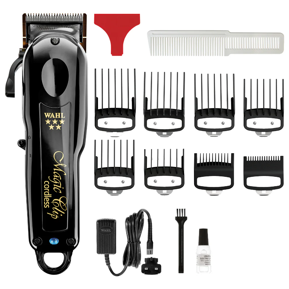 Wahl Professional Magic Clip Cordless Black & Style Collection Hair Dryer Pack
