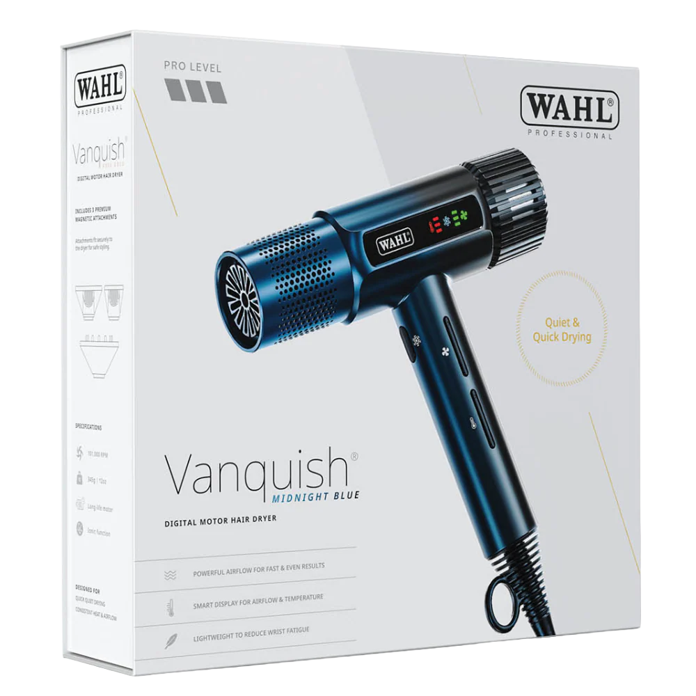 Wahl Professional Vanquish Hair Dryer Midnight Blue