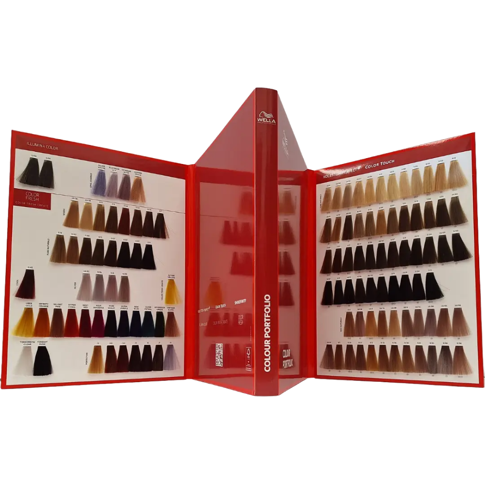 Wella Professionals Colour Portfolio Shade Chart