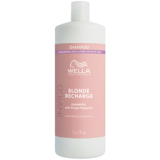 Wella Professionals Invigo Blonde Recharge Shampoo 1000ml