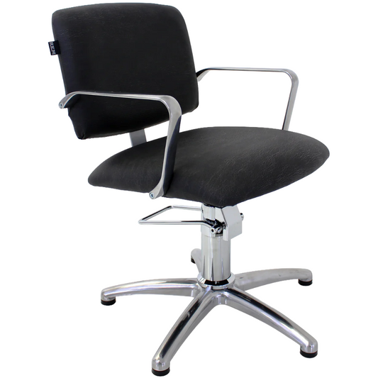 REM Atlas Hydraulic Styling Chair Black