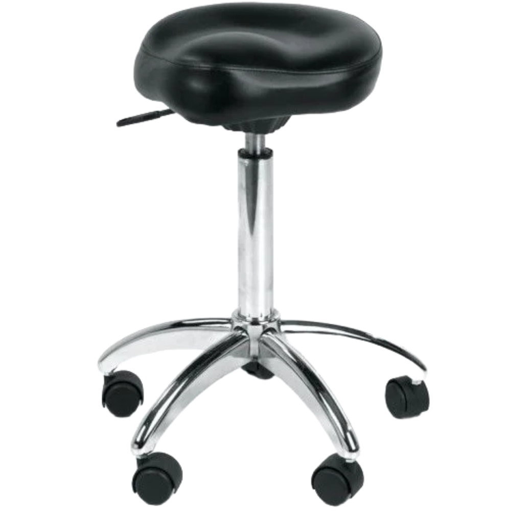 REM Mustang Stylist Stool Black
