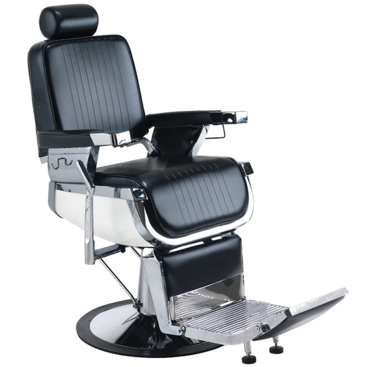 REM Emperor Barbers Chair Black