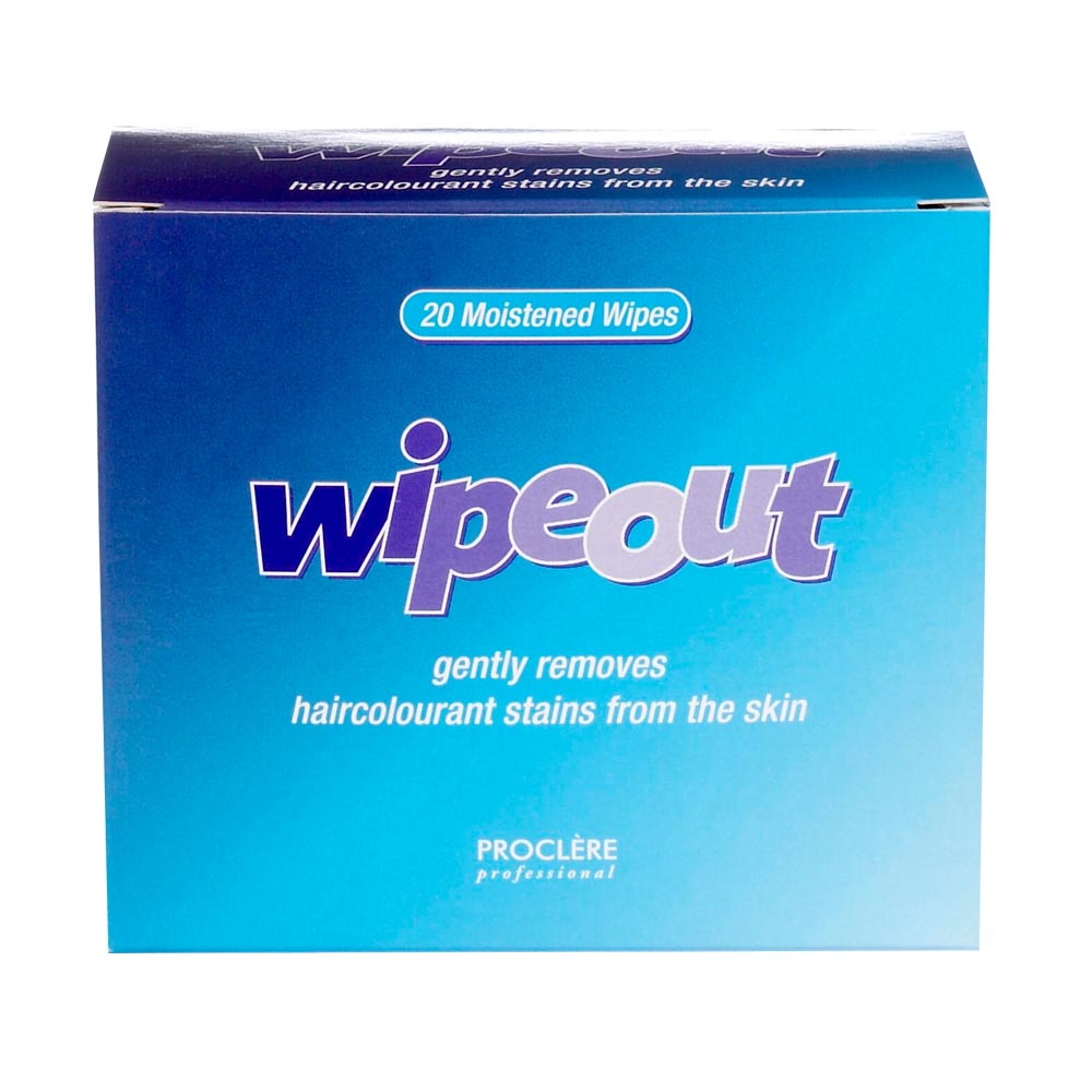 Proclere Wipeout Colour Remover Wipes 20 Pack