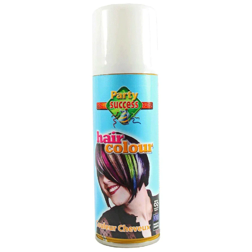 Party Success Colour Hairspray White 125ml
