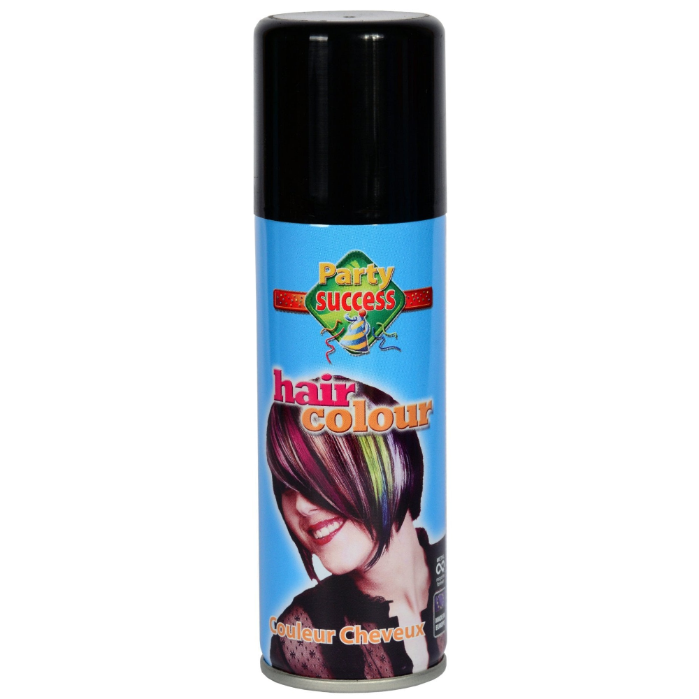 Party Success Colour Hairspray Black 125ml