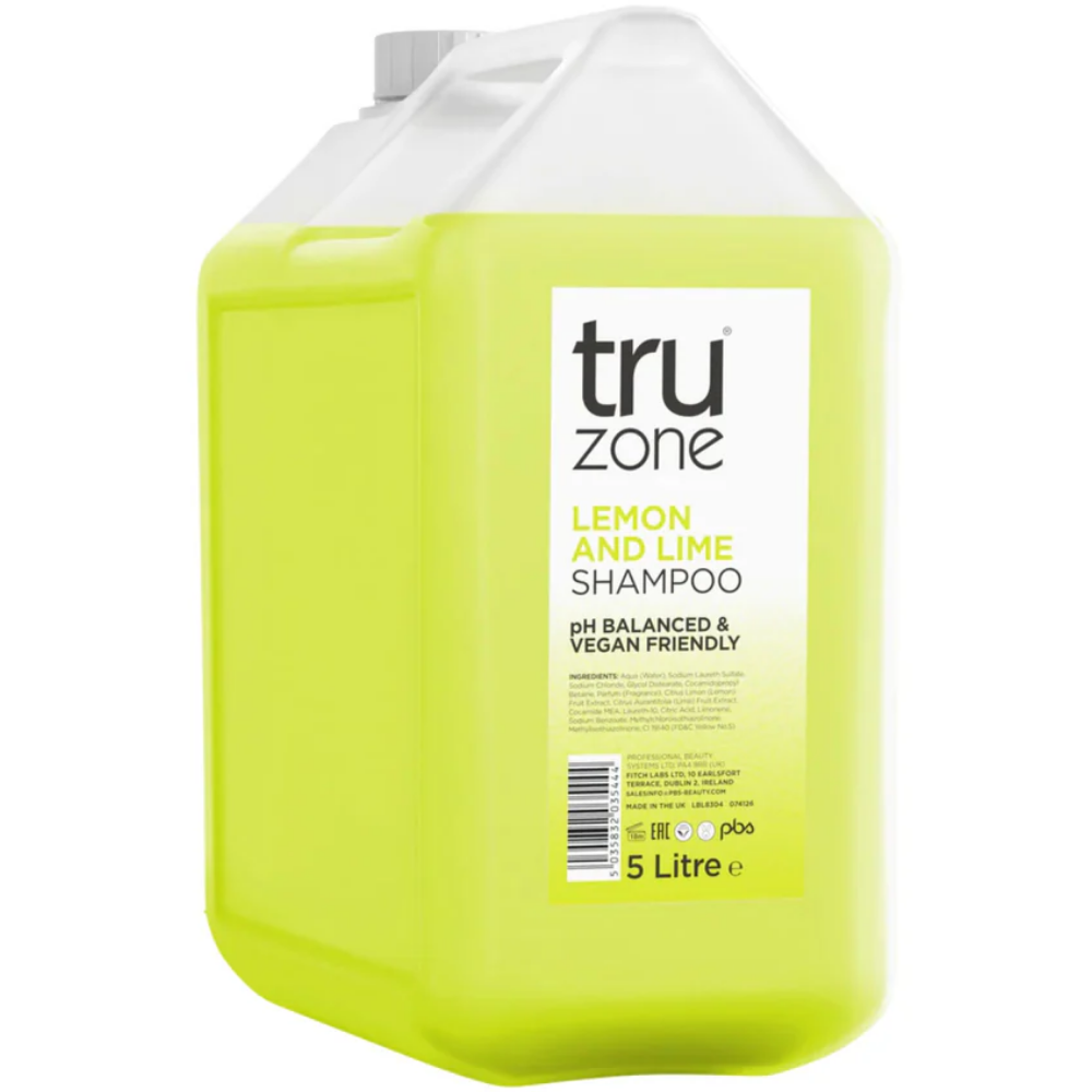 Truzone Lemon & Lime Shampoo 5000ml