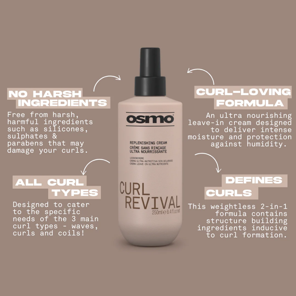 Osmo Curl Revival Replenishing Cream 250ml