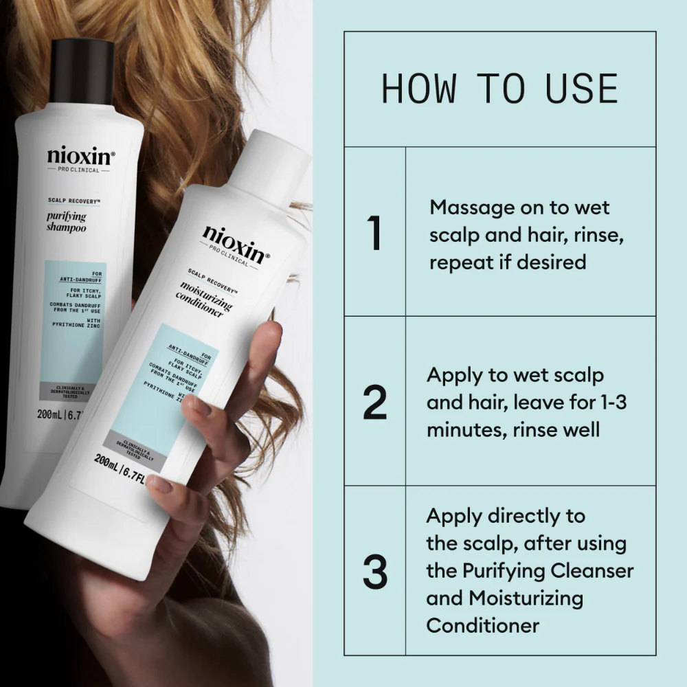 Nioxin Scalp Recovery Purifying Shampoo 200ml