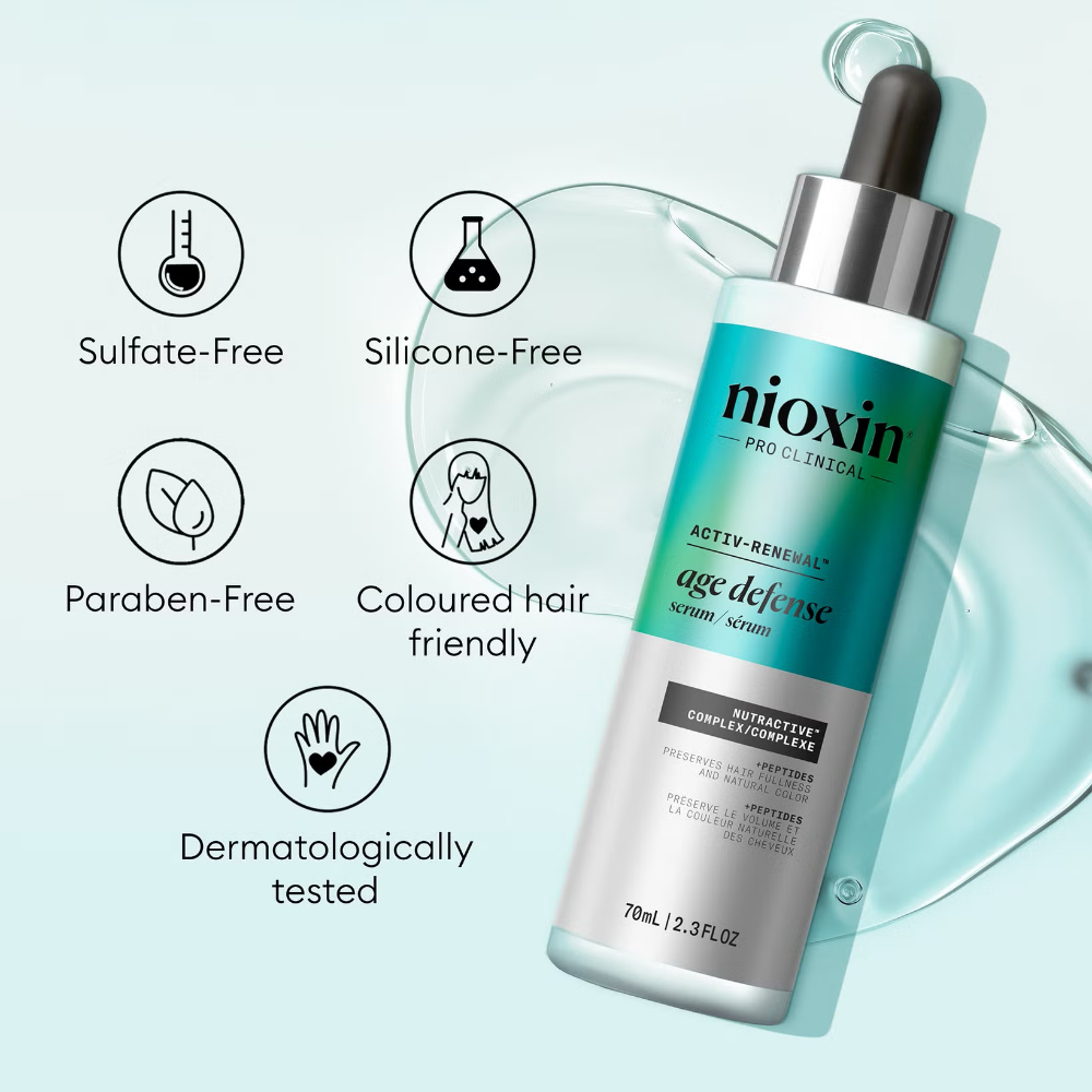 Nioxin Age Defence Leave-In Hair Serum 70ml