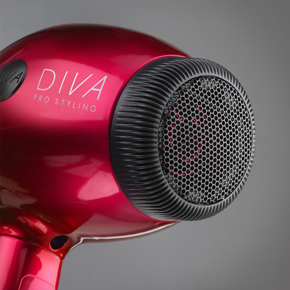 Diva Ultima 5000 Hair Dryer Pro Red