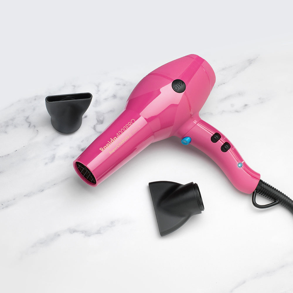 Diva Rapida 4000 Hair Dryer Pro Magenta