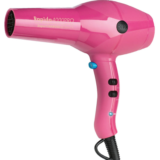 Diva Rapida 4000 Hair Dryer Pro Magenta
