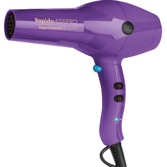 Diva Rapida 4000 Hair Dryer Pro Periwinkle