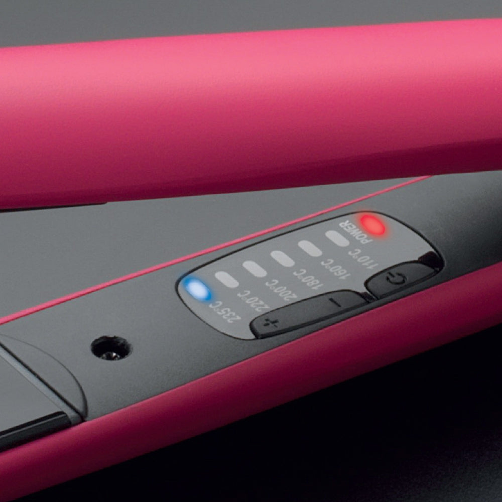 Diva Digital Styler Hair Straightener Magenta