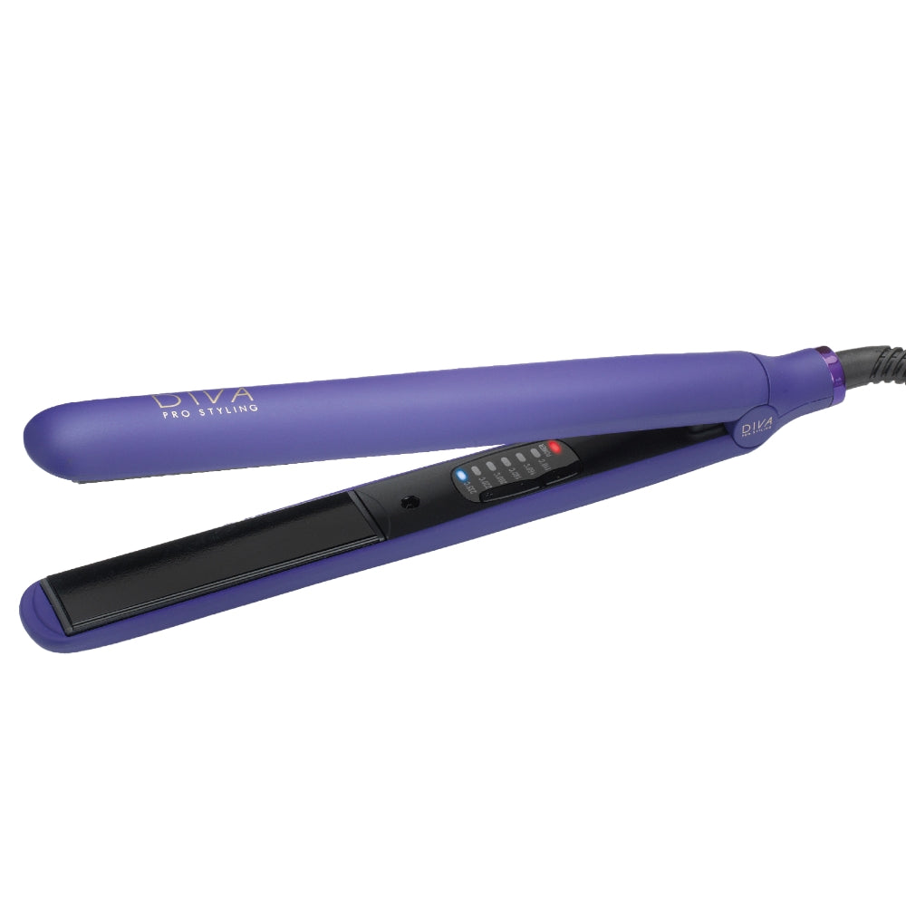 Diva Digital Styler Hair Straightener Periwinkle