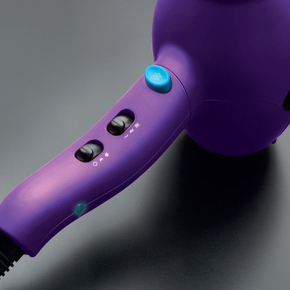 Diva Veloce 3800 Pro Hair Dryer Purple