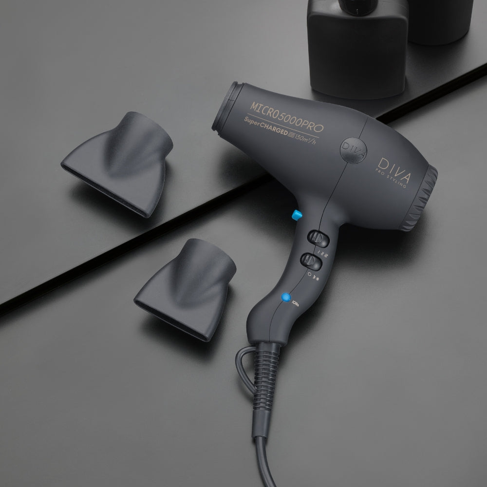 Diva Micro 5000 Dryer Black