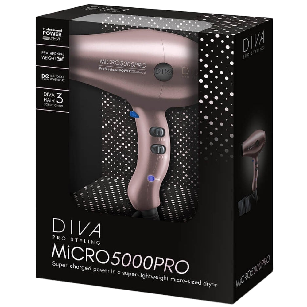Diva Micro 5000 Dryer Pink