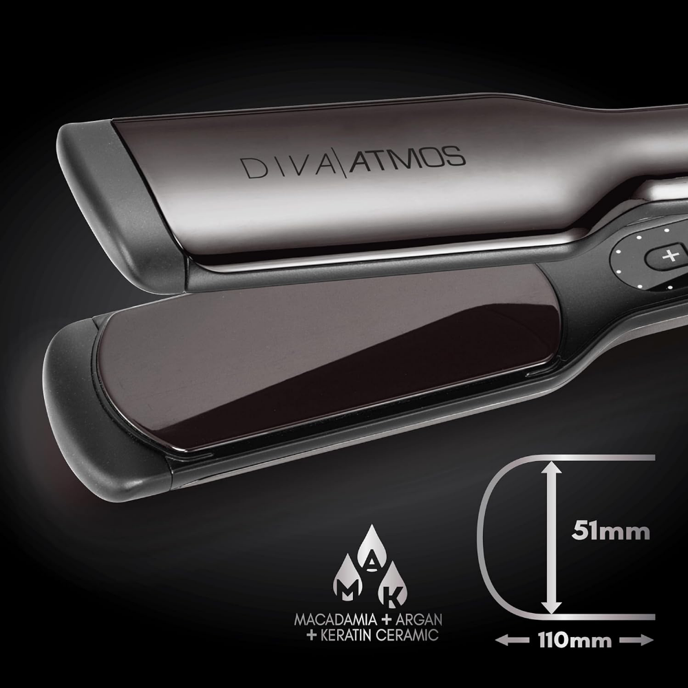 Diva Atmos XXL Wide Plate Pro Styler 51mm