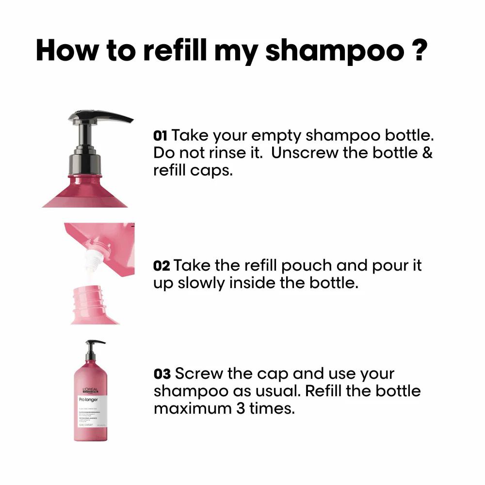 L'Oréal Professionnel Serie Expert Pro Longer Length Renewing Shampoo Refill 1000ml