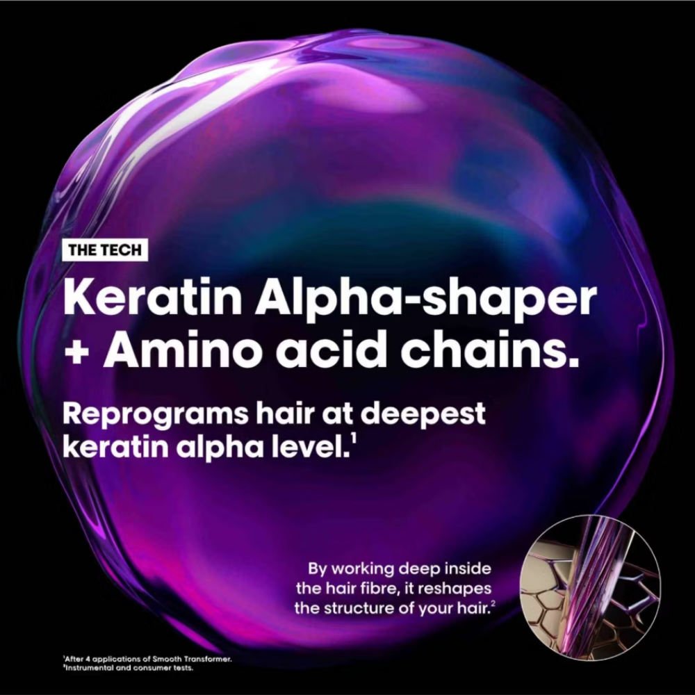 L'Oréal Professionnel Keratin Alpha Sleek Shampoo 500ml