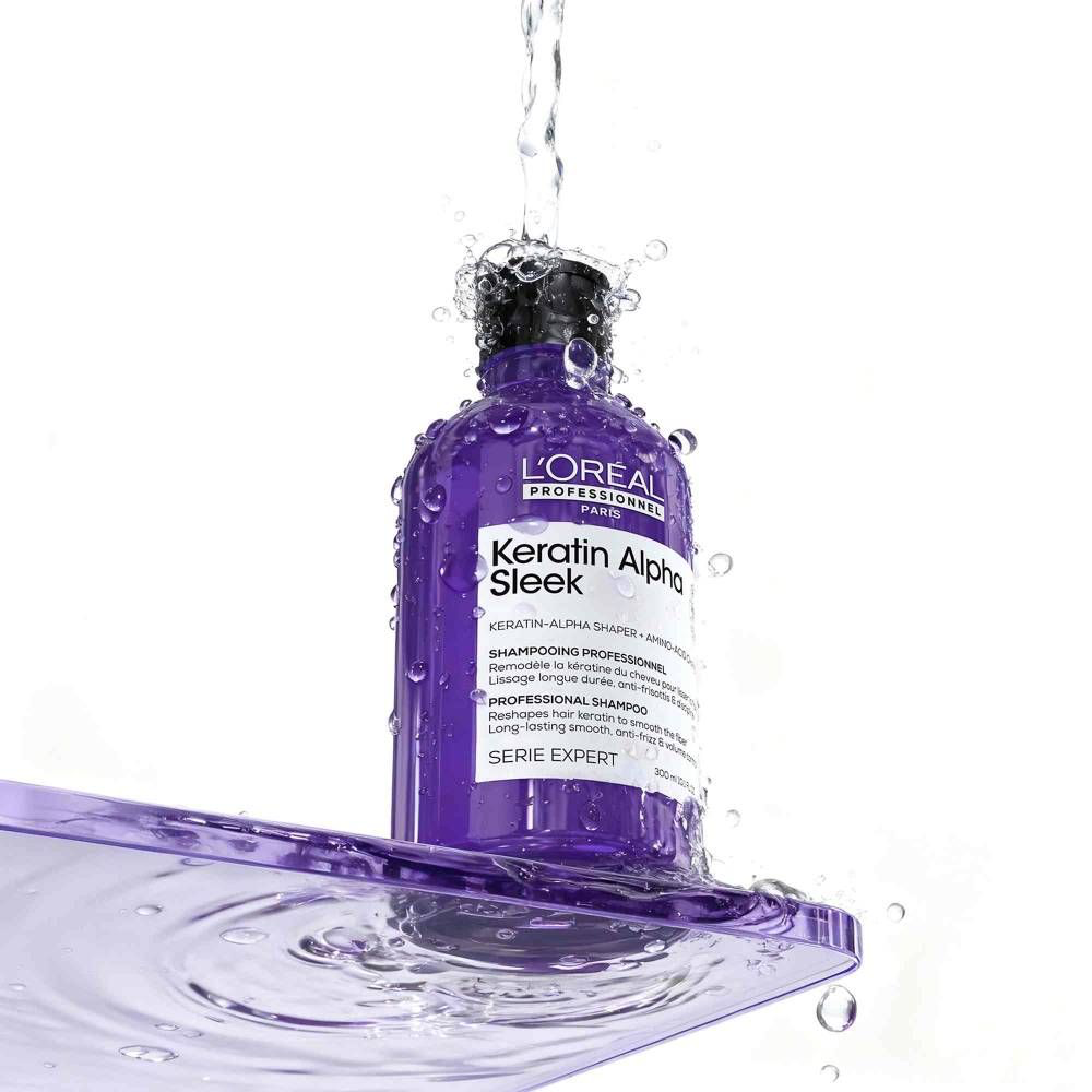L'Oréal Professionnel Keratin Alpha Sleek Shampoo Refill 1000ml