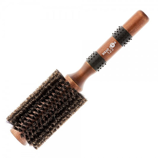 Head Jog Natural Boar Bristle Radial Brush 123 33mm